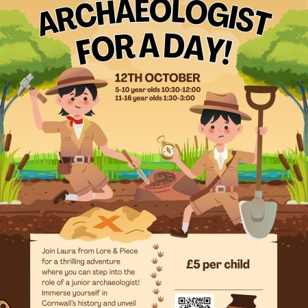 Home Education Archaeology Session for 11-16 year olds